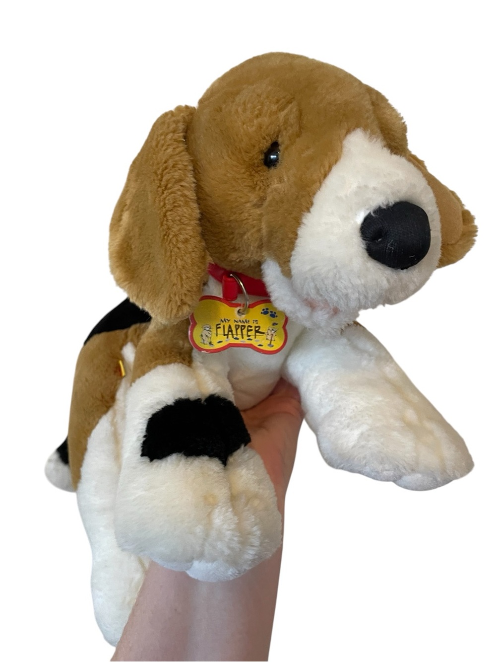 Retired build a bear tracking beagle dog